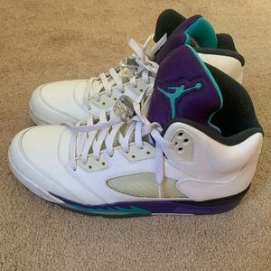 Jordan Retro 5 Grape Men’s size 13 With Original Box